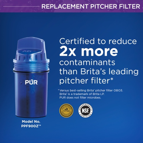 PUR Pitcher Filter, 4 Pack PUR