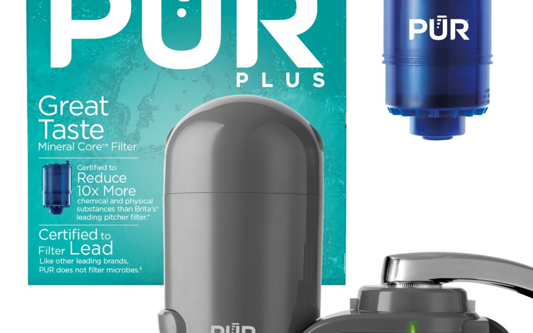 PUR PLUS Vertical Faucet System – Gray