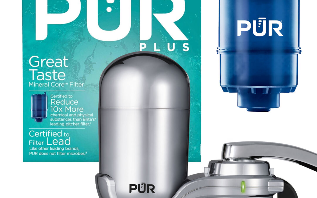 PUR PLUS Vertical Faucet System – Chrome