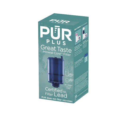 PUR PLUS Mineral Core™ Faucet Filter, 1 Pack PUR